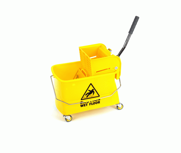 Small Mop Bucket with Wringer 5.2 Gallon AF08068 - Image 5