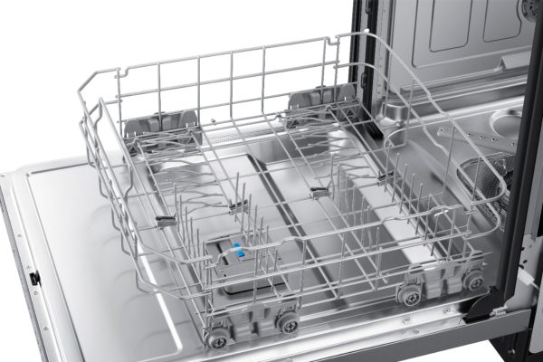 Samsung - StormWash 24" Top Control Built-In Dishwasher with AutoRelease Dry, 3rd Rack, 42 dBA - Stainless steel - Image 3