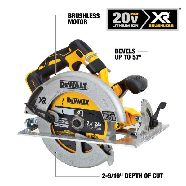 20V MAX 7 1/4�± Circular Saw and Lithium Ion Battery Starter Kit