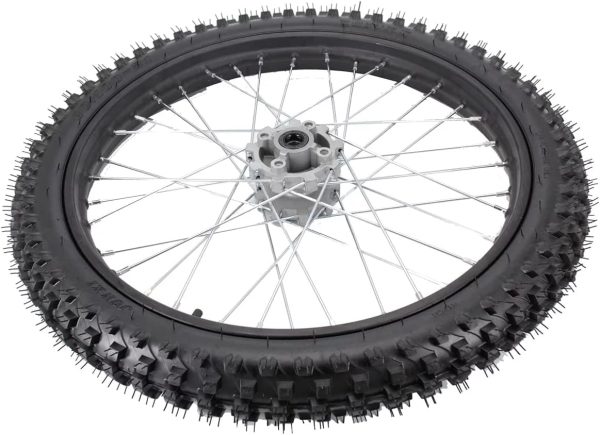 X-PRO 21" Front Wheel Rim Tire 80/100-21 with 15mm Bearing Assembly for Dirt Bikes(DO NOT FIT HAWK250) - Image 2