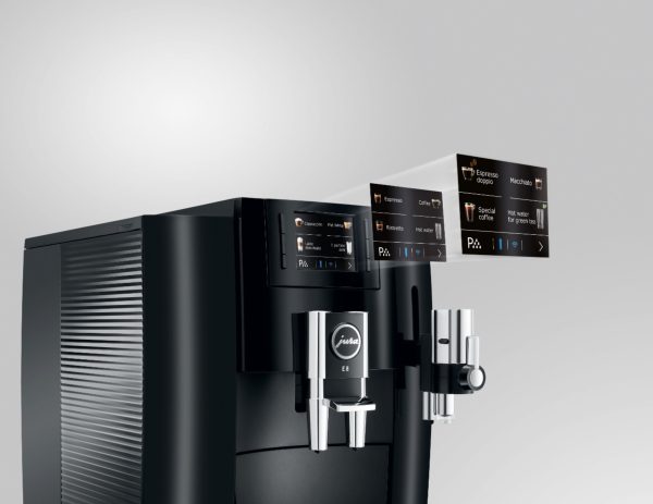 Jura - E8 12-Cup Automatic Coffee Machine - Piano Black - Image 4