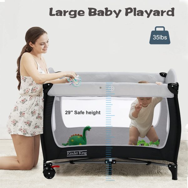 Kinder King Portable Bassinet Adjustable - Image 5