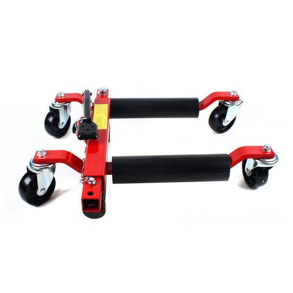 1500lb HYDRAULIC Positioning Car Wheel Dolly Jack Lift Auto Vehicle Moving Hoist - Image 7