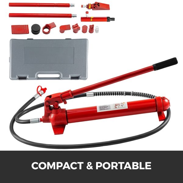 BENTISM 2.0M Porta Power Hydraulic Jack Repair Tool Kit Power Set Auto Tool 12 Ton - Image 7