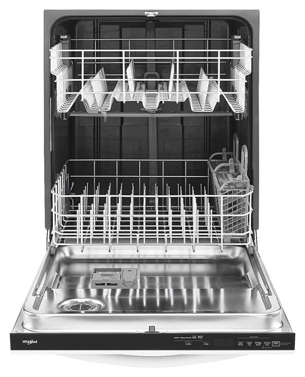 Whirlpool - 24" Built-In Dishwasher - White - Image 3