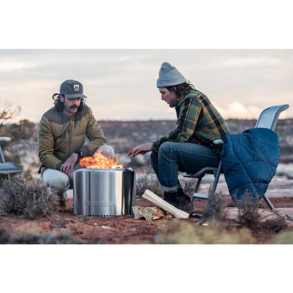 Solo Stove Bonfire 2.0 in.19.5 in. x 14 in. Outdoor Stainless Steel Wood Burning Fire Pit SSBON-2.0 - Image 7