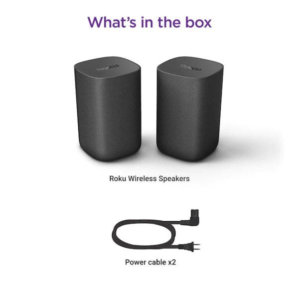 Roku 6.1-in 80-Watt Set of 2 Smart Indoor Portable Speaker💝 Last Day For Clearance - Image 5