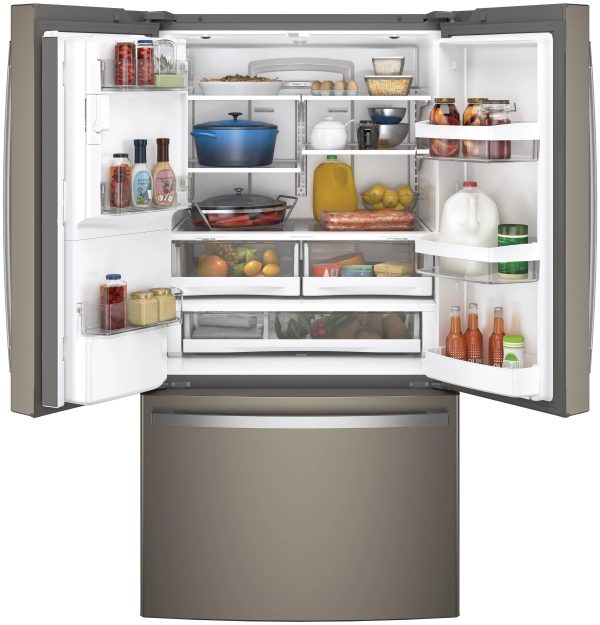 GE Appliances Energy Star 27.8 Cubic Foot French Door Refrigerator - Image 2