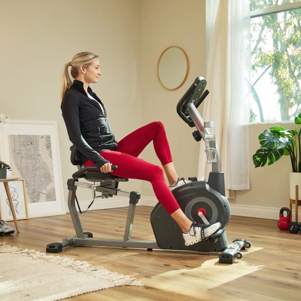 Sunny Health & Fitness Elite Interactive Series Exercise Recumbent Bike - SF-RB420046 - Image 3