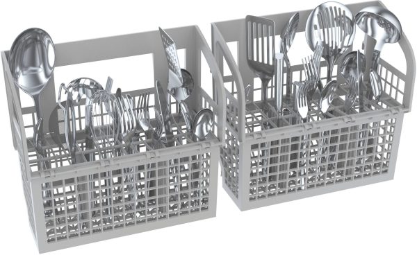 Bosch - 800 Series 24" Top Control Built-In Dishwasher with CrystalDry, Stainless Steel Tub, 3rd Rack, 42 dBa - Stainless steel - Image 12