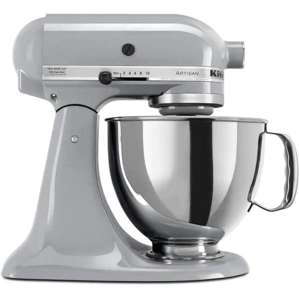 KitchenAid Artisan 5 Qt. 10-Speed Metallic Charcoal Stand Mixer