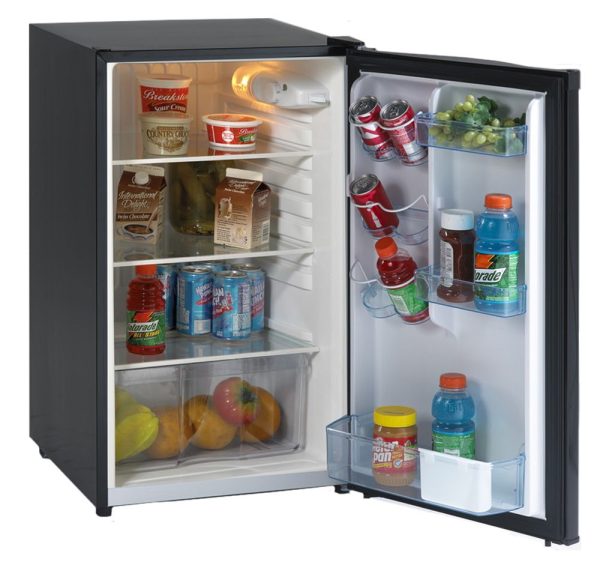 Avanti 4.4 Cu. Ft. Black Counterhigh Refrigerator - Image 2