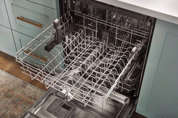 Whirlpool - 24" Top Control Built-In Dishwasher with Stainless Steel Tub, Large Capacity, 3rd Rack, 47 dBA - Black - Image 17