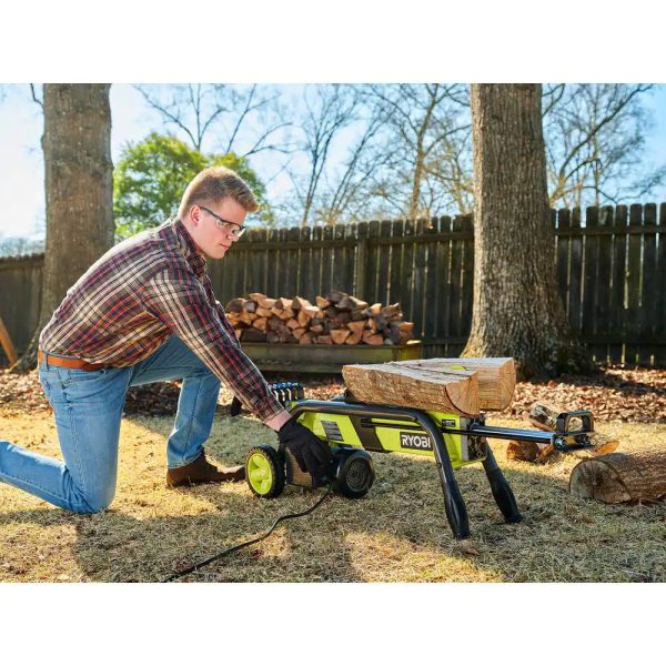 RYOBI RYAC490 5-Ton 15 Amp Electric Log Splitter - Image 2