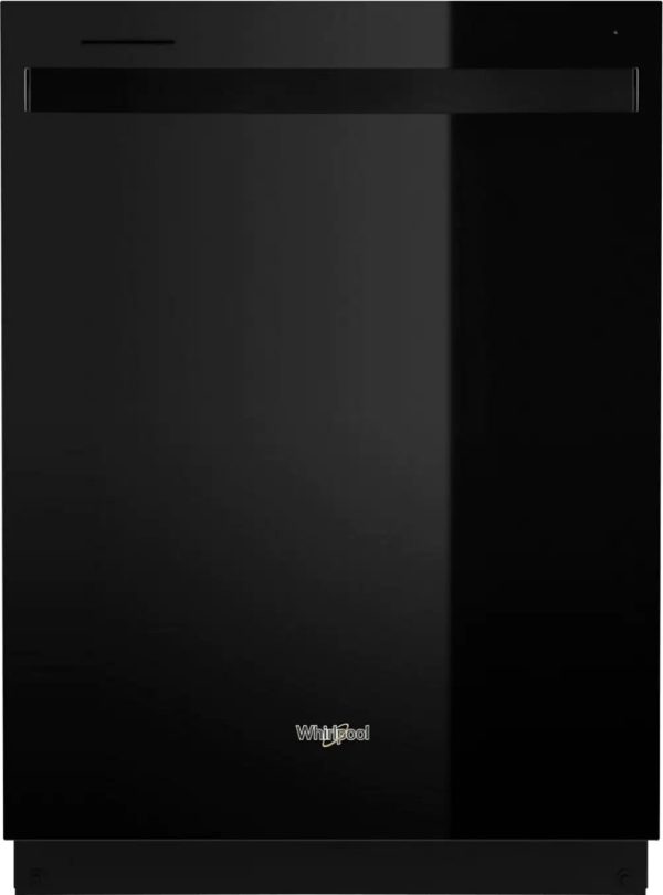 Whirlpool - 24" Top Control Built-In Dishwasher with Stainless Steel Tub, Large Capacity, 3rd Rack, 47 dBA - Black - Image 21