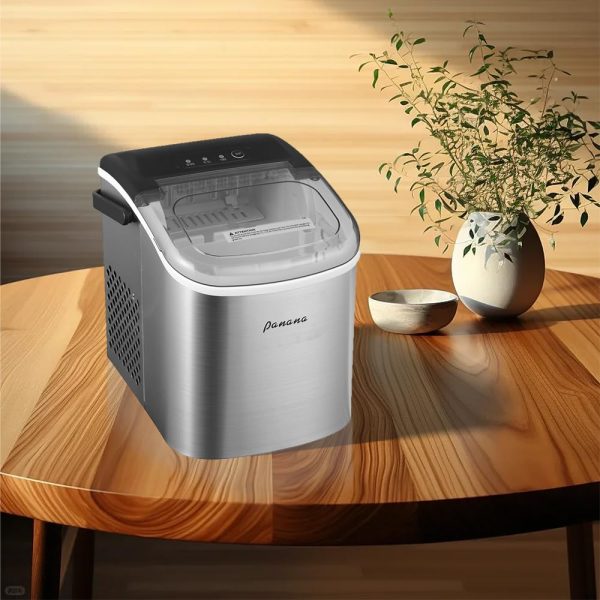 Countertop Ice Makers,Automatic Clean,Portable Ice Maker 9 Bullet Ice Ready in 7-12min,26.5lbs/24H,for Home/Kitchen/Office/Party,Black - Image 17