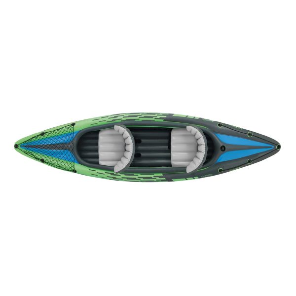 Intex Challenger K2 Inflatable Kayak with Oars and Hand Pump - Image 2