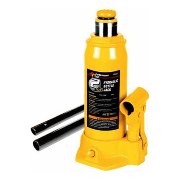 Performance Tool W1621 Hydraulic Bottle Jack, 2-Ton - Quantity 6