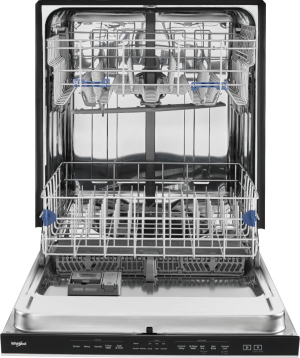 Whirlpool - 24" Built-In Dishwasher - Stainless steel - Image 4