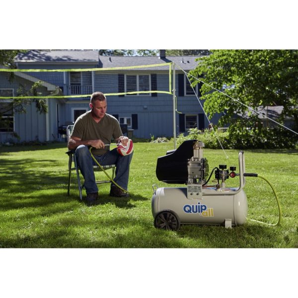 Quipall 8-2 2 HP 8 Gallon Oil Free Hotdog Air Compressor - Image 13