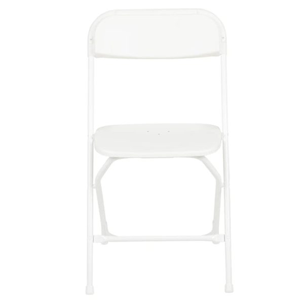 Flash Furniture 10-Pack White Standard Folding Chair with Solid Seat (Indoor) - Image 12