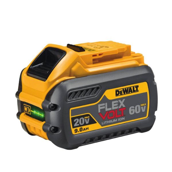 FLEXVOLT 60V MAX Cordless Brushless 7-1/4 in. Circular Saw with Brake with (1) FLEXVOLT 9.0Ah Battery DCS578X1 - Image 6