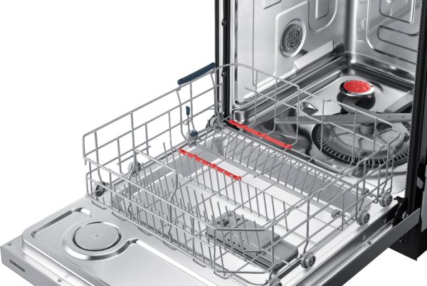 Samsung - StormWash 24" Top Control Built-In Dishwasher with AutoRelease Dry, 3rd Rack, 48 dBA - Stainless steel - Image 18