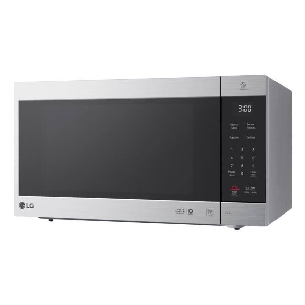 LG Electronics LMC2075ST NeoChef 24 in. Width 2.0 cu.ft. Stainless Steel 1200-Watt Countertop Microwave - Image 7