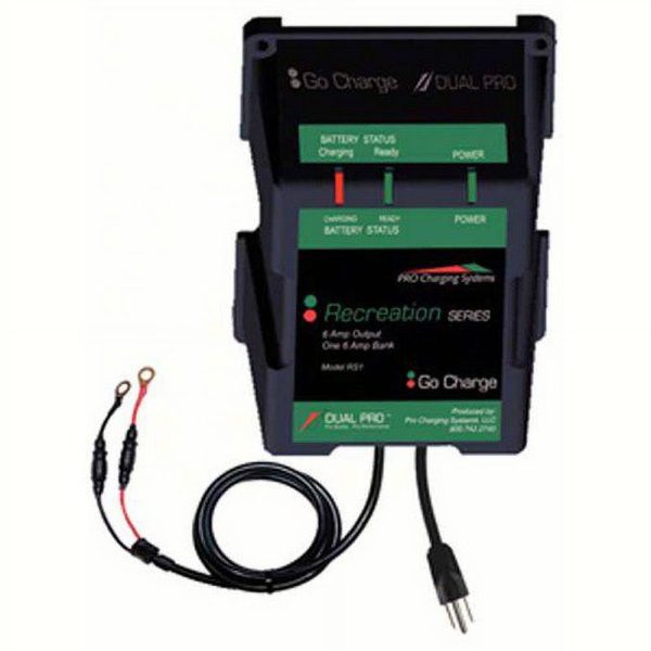 Dual Pro RS1; 6 Amp Bank Battery Charger 12V