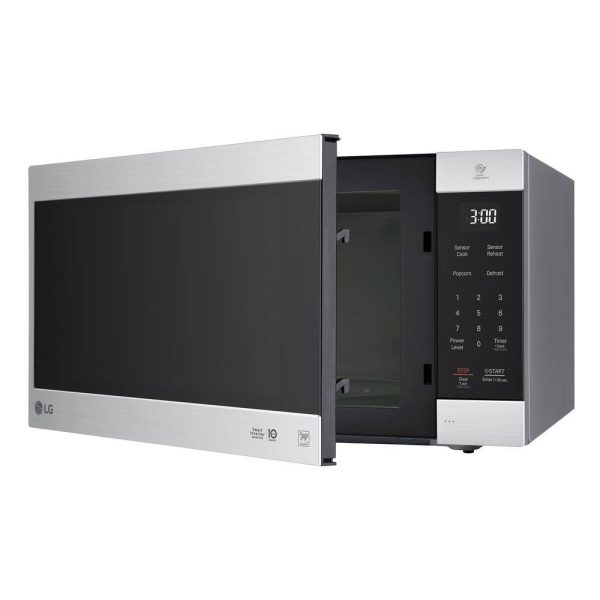 LG Electronics LMC2075ST NeoChef 24 in. Width 2.0 cu.ft. Stainless Steel 1200-Watt Countertop Microwave - Image 4