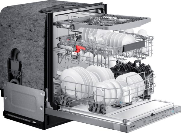 Samsung - StormWash 24" Top Control Built-In Dishwasher with AutoRelease Dry, 3rd Rack, 42 dBA - Stainless steel - Image 11