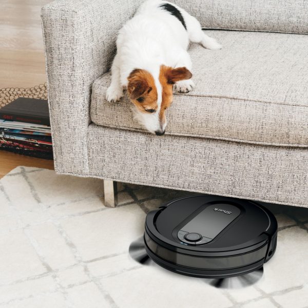 Shark - IQ Robot Self-Empty XL RV1001AE, Wi-Fi Connected, Robot Vacuum with Self-Cleaning Brushroll - Black - Image 5