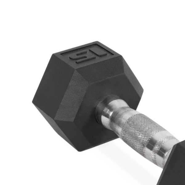 (2 pack) CAP Barbell, 60lb Coated Hex Dumbbell, Single - Image 7