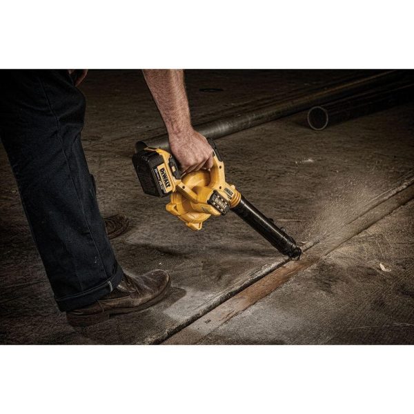 20V MAX Cordless Compact Jobsite Blower 135 MPH 100 CFM (Tool Only) DCE100B - Image 9