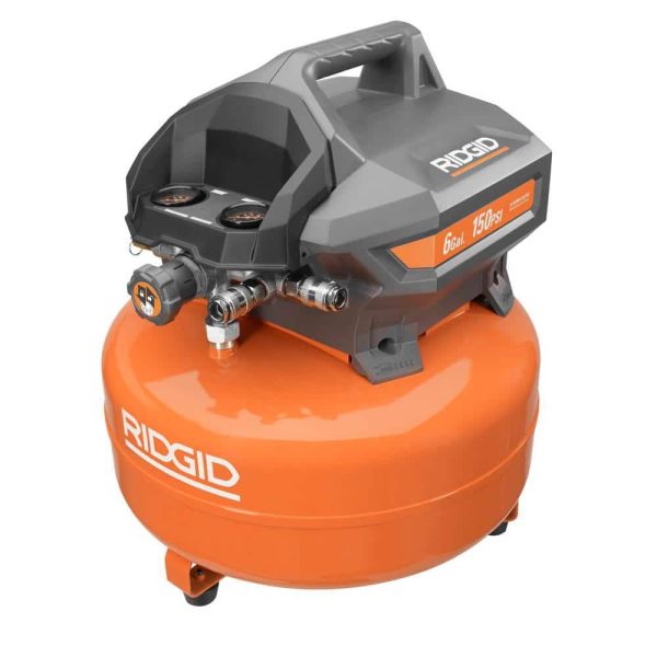 6 Gal. Portable Electric Pancake Air Compressor OF60150HB - Image 3