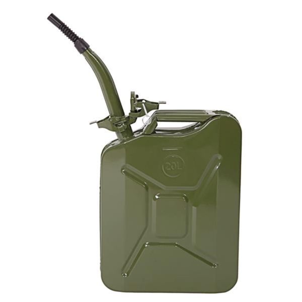 RONSHIN 20L 0.6mm Fuel Can Portable Steel Oil Can Petrol Diesel Storage Can For Fuels Gasoline