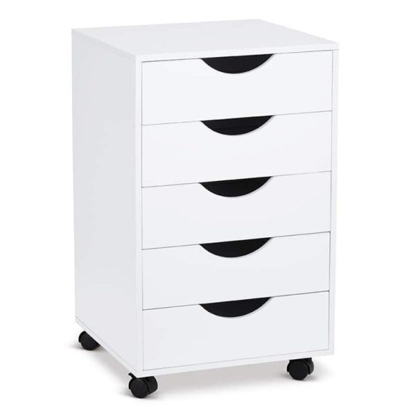 Simply Tidy Modular Mobile Chest， White