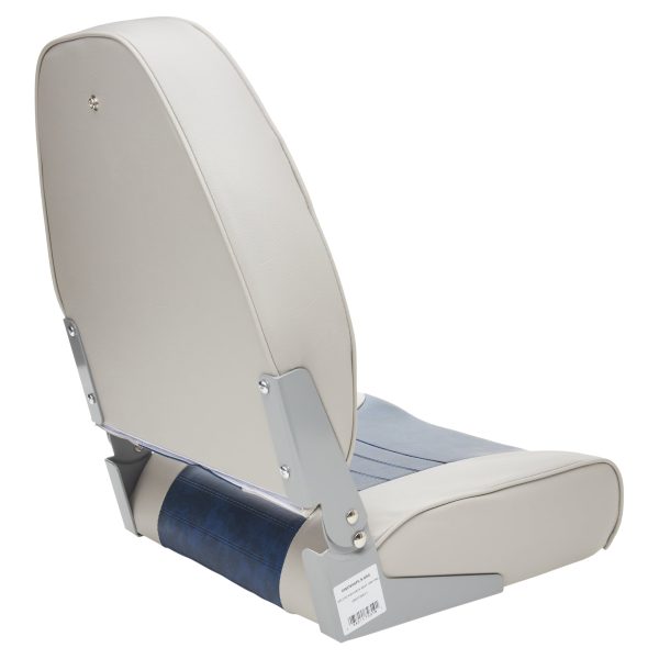 Wise 8WD588PLS-660 Standard High Back Boat Seat�� Grey/Navy - Image 2