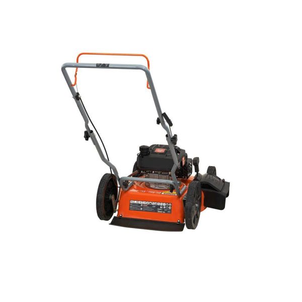 YARDMAX YG1550 21 in. 170cc 2-in-1 Gas Walk Behind Push Lawn Mower with High Rear Wheels - Image 3