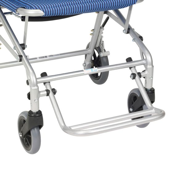 Drive Medical SL18 Super Light Foldable Wheeled Transport Chair with Carry Bag - Image 4