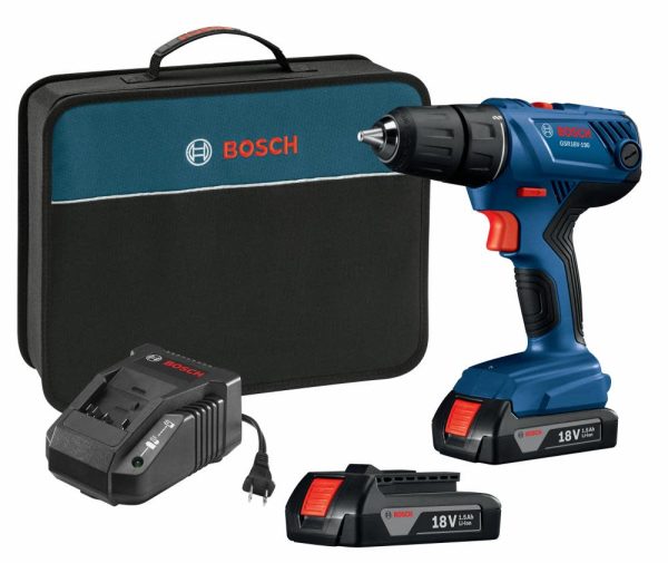 18 V Compact 1/2 In. Drill/Driver Kit with (2) 1.5 Ah SlimPack Batteries - Image 7