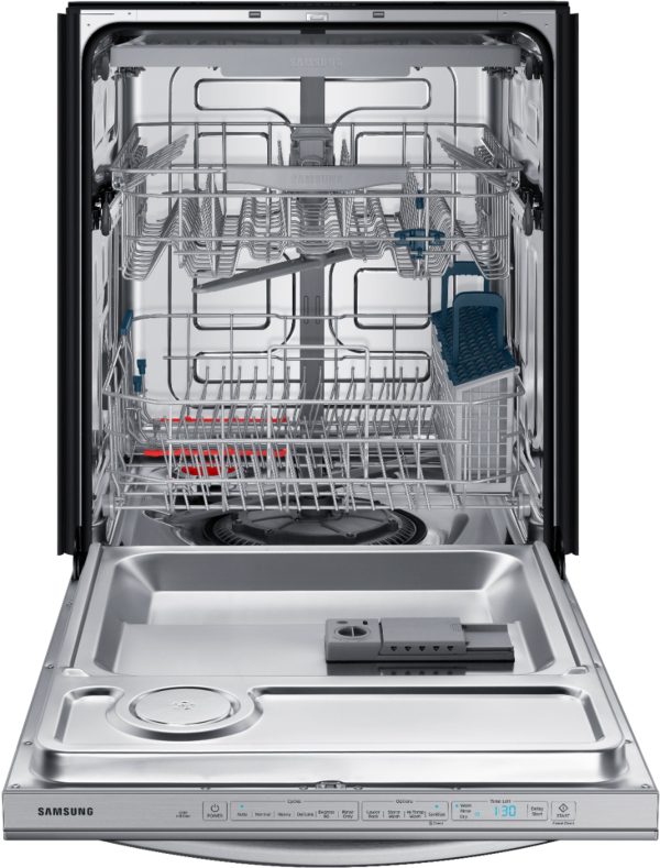 Samsung - StormWash 24" Top Control Built-In Dishwasher with AutoRelease Dry, 3rd Rack, 48 dBA - Stainless steel - Image 22