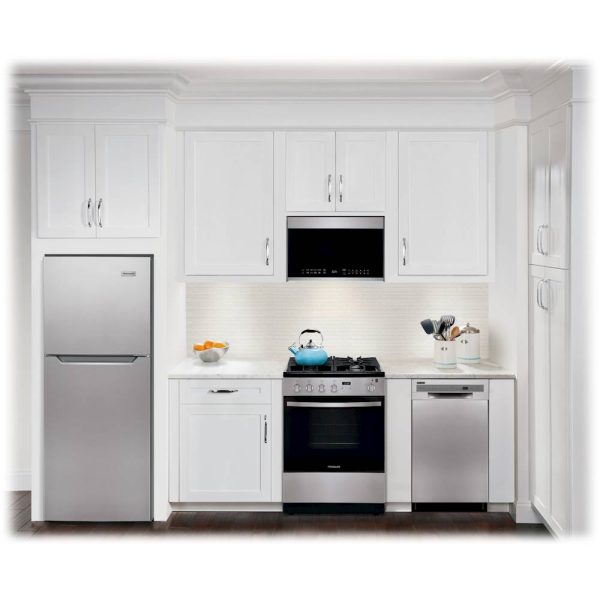 Frigidaire - 18" Front Control Built-In Dishwasher with Stainless Steel Tub - Stainless steel - Image 4