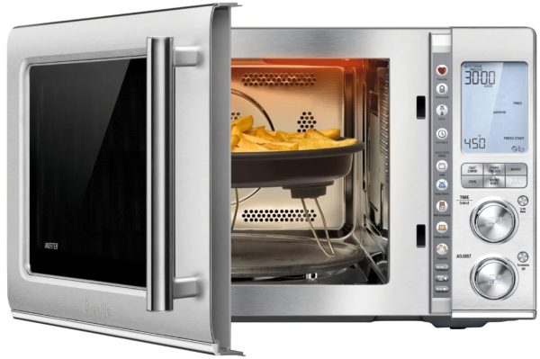 Breville - BMO650BSS1BUC1 - the Compact Wave™ Soft Close 0.9 Cu. Ft. Microwave - Image 3